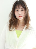 スリール バイ ミリー 江坂(Sourire by milly)&nbsp;【Sourire江坂】ニュアンスカラーウェーブセミディ