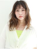 【Sourire江坂】ニュアンスカラーウェーブセミディ
