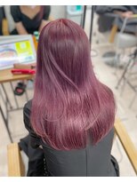ワンズ リー 上大岡店(One's ly) 前髪/アンブレラカラー/こなれミディ/イメチェン/ウェーブパーマ