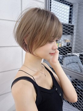 ロンド ジュルード 名古屋(Lond jeloud) ショート ボブ インナー 艶髪 韓国風 レイヤーカット250