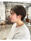 ショート*オリーブベージュ