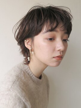 ノイ(noi) #noi_style マッシュウルフ×柔らかブラウンベージュ