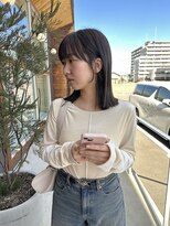 エムサロン 元総社(emusalon)&nbsp;《Yachida》似合わせデザイン×透け感グレージュ