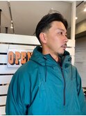 メンズ/新大阪/メンズパーマ/ツイストパーマ/フェードカット