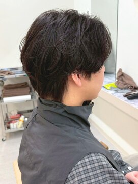 エトレ(etore) メンズ/ナチュラルブラック/センターパート