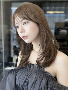 フォンズ(FONS) 大人可愛い韓国ヘア/ミディアムレイヤー/ワンカール/表参道