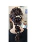 結婚式の二次会】ハーフアップ/編みおろしヘアーセット￥5000→￥3900～￥4300
