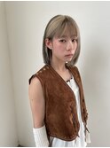 ブロンド×ブラウンローライトcolor◎