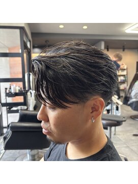 デフ(Def) 毛流れセンターパート