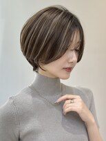 ライズ ネックス ザ サロン 渋谷(LIZE nex the salon)&nbsp;前髪あり　シースルーバング　ショート　［＃渋谷駅］#30