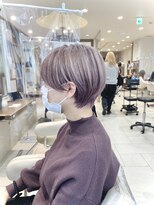 アッシュ 大泉学園店(Ash)&nbsp;ホワイトラベンダーショートボブ【Ash大泉学園　横山】