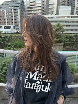 キーチェ 梅田中崎町(keych) レイヤーカット/ウェットヘア/デザインカラー[梅田駅/中崎町駅]