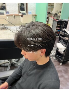 シュガー ヘアアンドネイル 仙台(SUGAR) メンズパーマ