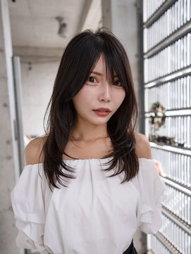 ホロン 池袋(HOLON) 池袋美容室HOLON【セミロングレイヤーカット】