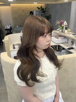 ウリ 横浜(uli)&nbsp;【arin指名限定】ブリーチなしベージュカラー