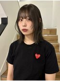 【YOKE】レイヤーボブ顔周りオリーブグレージュアッシュベージュ
