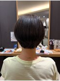 首元すっきりマッシュショート