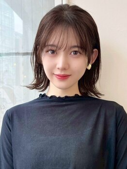 ハニーシブヤ(HONEY shibuya)の写真/トレンドに左右され過ぎない大人女性注目!ダメージを抑えた自然な仕上がりで、美髪を手に入れましょう♪