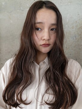 スミス 上野(smith) レイヤーカットハッシュカット顔まわりミディアムロング