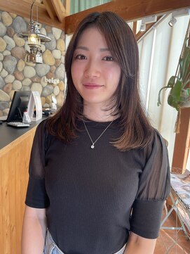 ラパンセベージュ(LA PENSEE BEIGE) LAPENSEE/beige/奥村/レイヤーカット