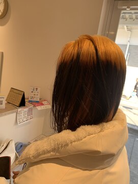 ルルバイアズール 草加店(LULU by azule) ルーツカラー，デザインカラー，ブリーチ【草加】