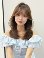 ジュイル ハラジュク(JEWIL HARAJUKU)&nbsp;大人可愛い20代30代ミディアムレイヤーカットワンカール原宿