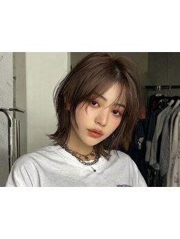 似合わせカットで新しい自分発見！[新宿/新宿駅/西武新宿/ブリーチ/ダブルカラー/インナーカラー/ボブ］