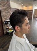 癖毛ツーブロック　