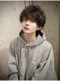 太めスパイラルパーマ