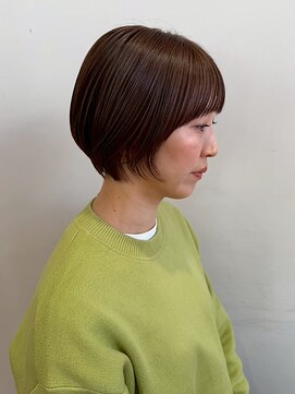 イーストハムヘッドショップ(EAST HAM head shop) 透明感ショコラブラウン/ナチュラルショート/レイヤーカット