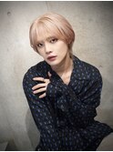 暖色ペールミルクティーベージュ