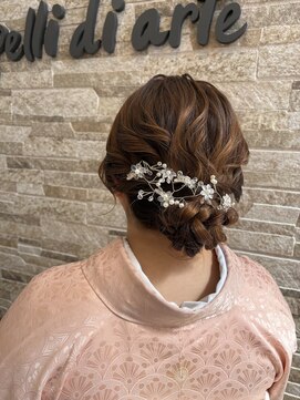 カペリ デ アーテ(Capelli di arte) シニオンヘアー