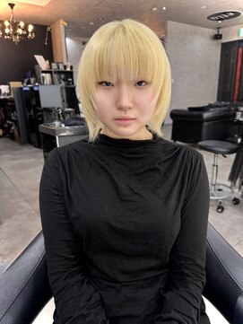 アクタノイド エット 表参道店(actanoid etto) 抜きっぱなしブロンド