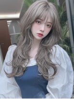 レア 新越谷(LEA) ハイトーンレイヤー × シルバーグレージュ