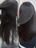 【乾燥でうねりや広がりが気になる方】カット+全体縮毛矯正♪¥18400→14580