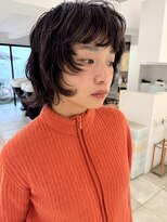 エヌ 河原町(enu)&nbsp;ドライな質感ニュアンスパーマ
