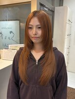 ヘアアンドメイク シークネクスト(HAIR&MAKE SeeK NEXT)&nbsp;ジンジャーカラー×似合わせレイヤー