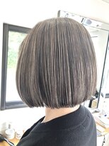 ナンバーフォーナチュラル(NO4 natural) 66. ハイライトボブ/グレージュ/似合わせ/ツヤ感/垢抜け