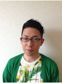 ふわクシャショートパーマ