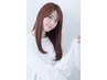 オーガニックカラー＋カット+linkパーソナル3step treatment￥14010→￥13010