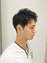 アルト(Alto) 爽やかアップバング×ツーブロックヘア【渋谷　原宿　表参道】