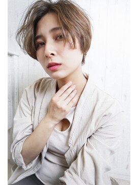 ヘアールーム アート(hair room a to by NYNY) ナチュラル柔らか小顔ボブ