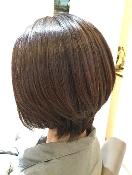 ループ ヘアーサロンアンドコミュニティー(LOOP) ☆Loopスタイル☆ショートボブ/丸みくびれ☆白井駅☆