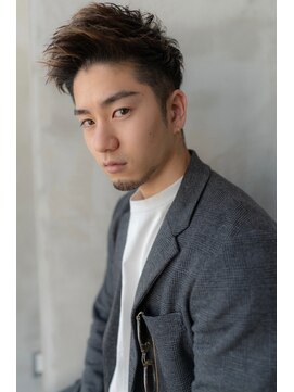 オースティン 門前仲町(AUSTIN) ビジネスツーブロックOK★かき上げトランクスヘアくせ毛風パーマ