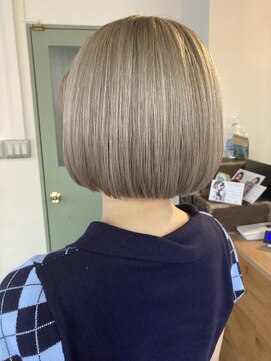 コレット ヘアー 大通(Colette hair) ☆BOB×透明感グレーベージュ☆