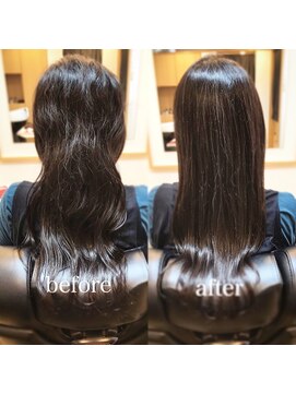 リアン 四条大宮店(Lien) 『髪質改善』ストレートエステ（縮毛矯正）（リタッチ可）