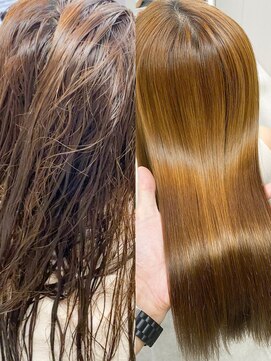 ジェム(GEM) **Gem Garden**なりたい質感が叶う☆ツヤサラ縮毛矯正167