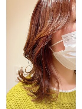 マイサロン(MY salon) ミディアム外ハネスタイル