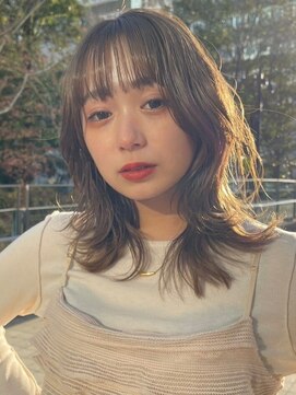 ジーナ 本八幡(Zina) 大人かわいい20代30代40代小顔ショコラベージュ　Zina本八幡