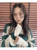 20代30代アッシュグレージュロングウルフ抜け感レイヤー